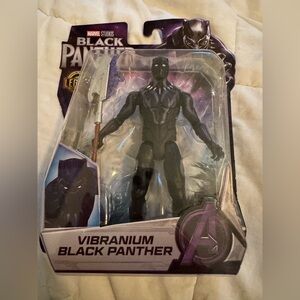 Marvel Black Panther Figure in Black and Purple